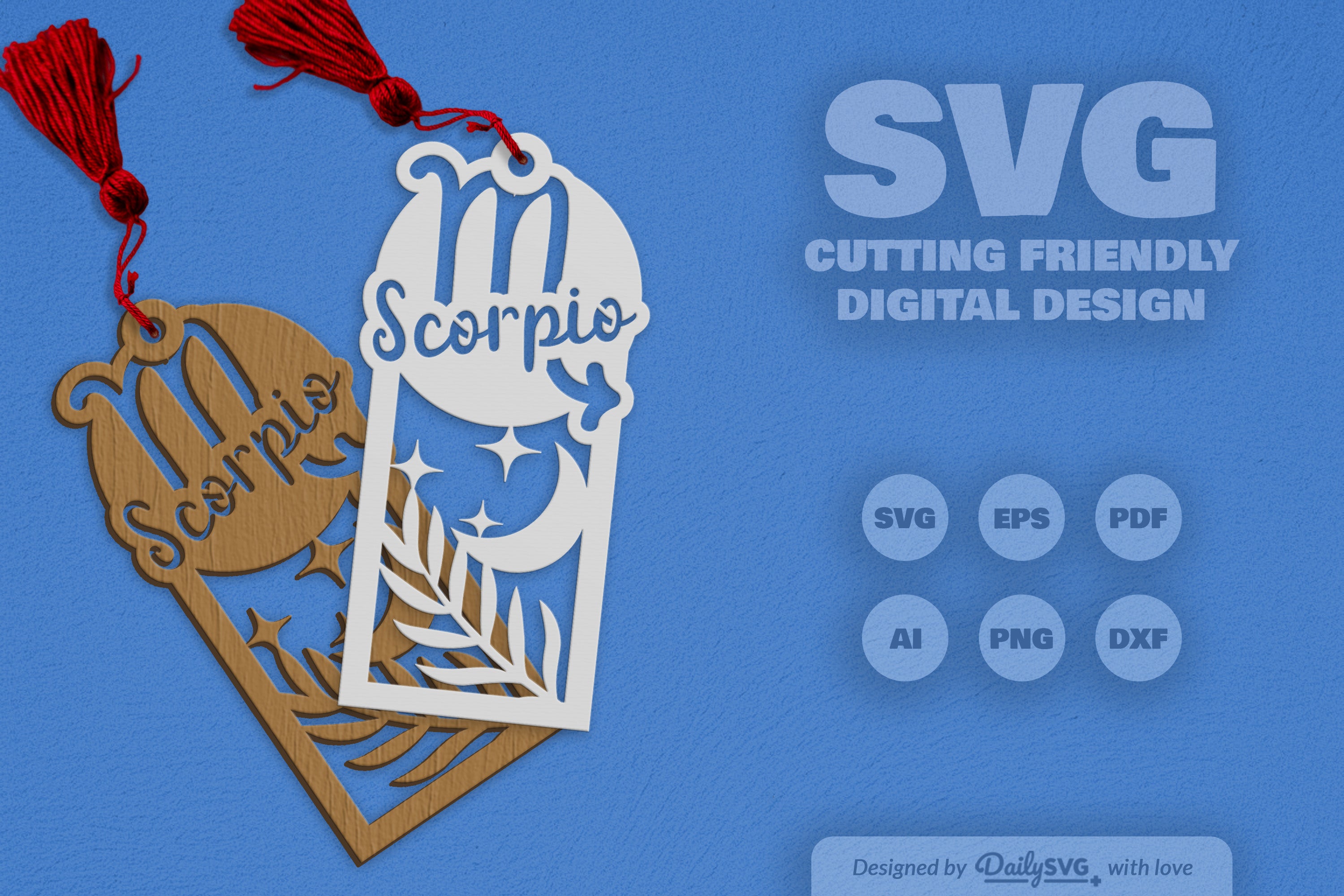 Scorpio Zodiac Laser Cut SVG Bundle 1