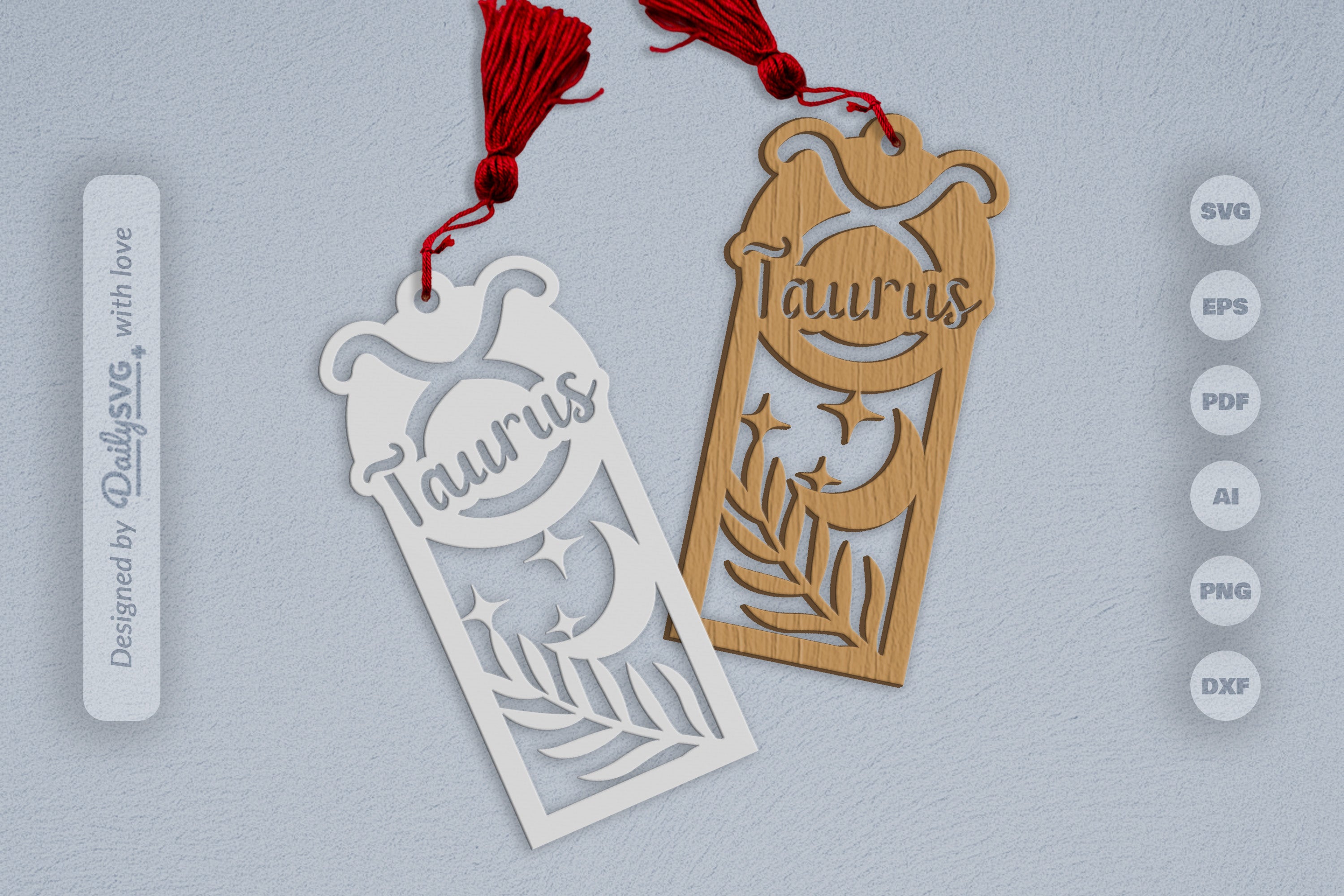 Zodiac Laser Cut Taurus SVG Bundle SVGs
