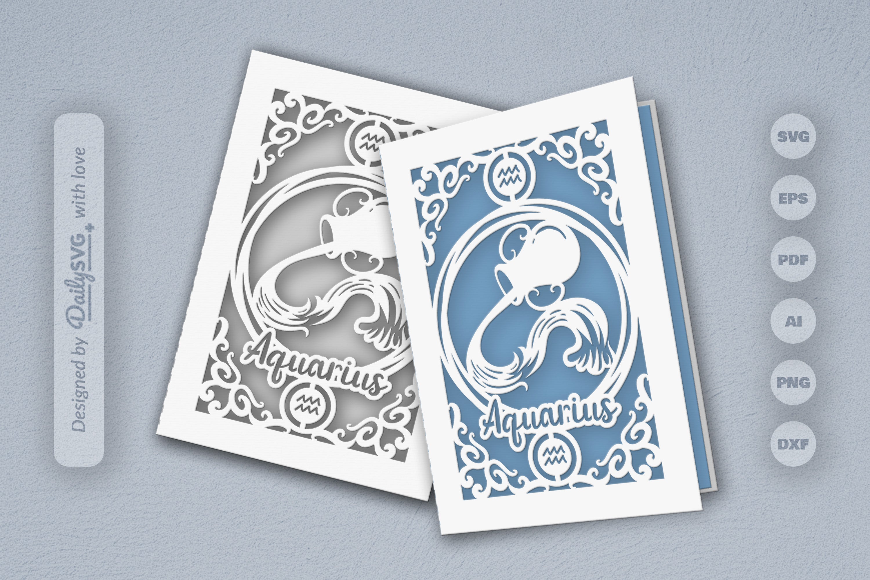 Aquarius Zodiac SVG Bundle 1