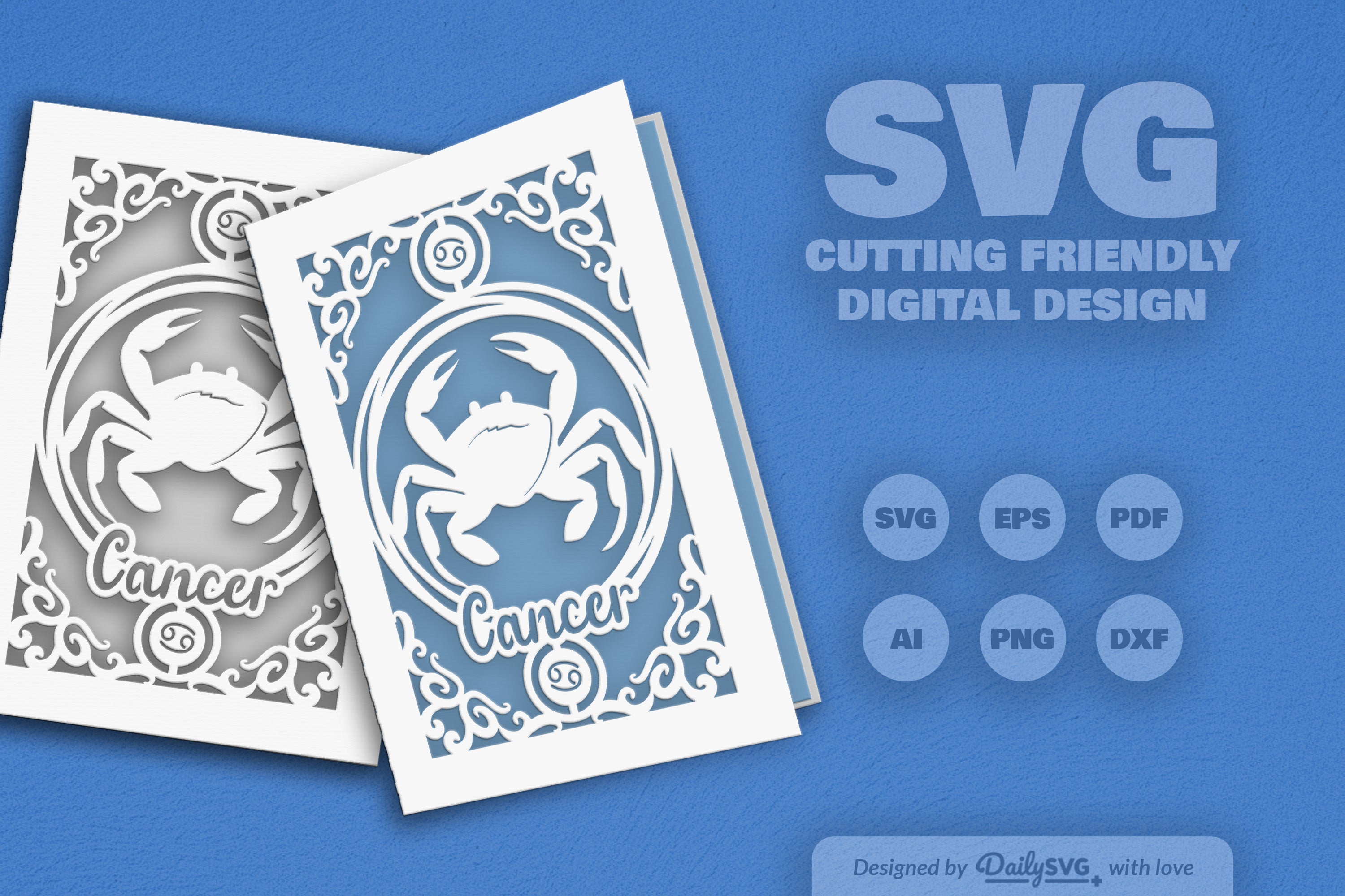 Zodiac Cancer SVG Bundle 2