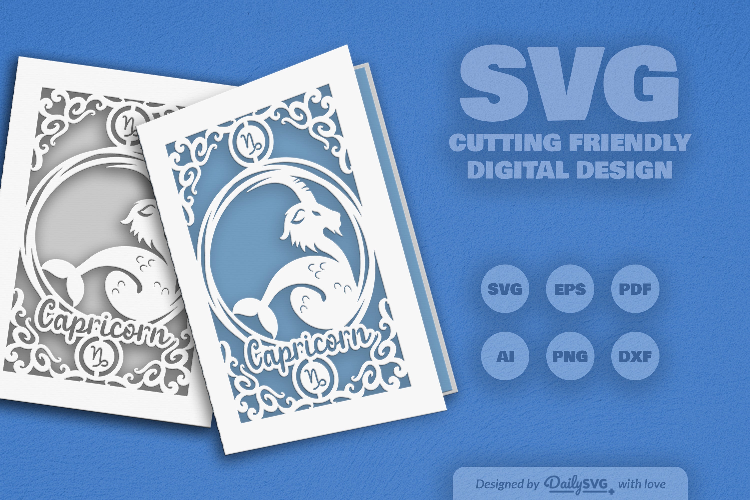 Zodiac Capricorn SVG Bundle