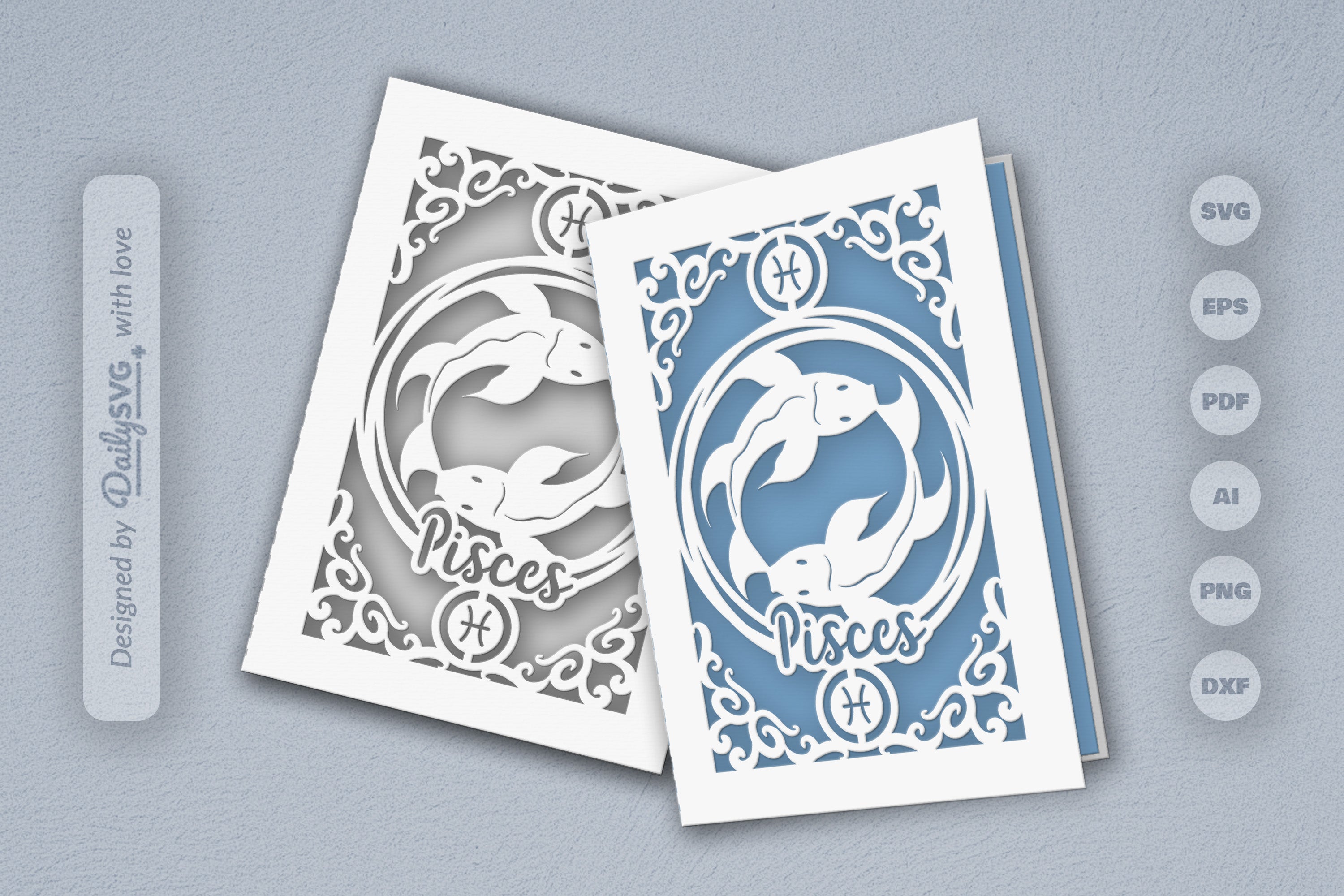 Zodiac Pisces SVG Bundle