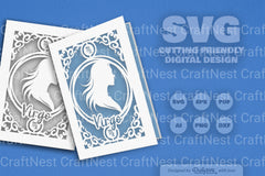 Zodiac Virgo SVG Bundle: Perfect Gifts for Virgos - CraftNest - Digital Crafting and Art