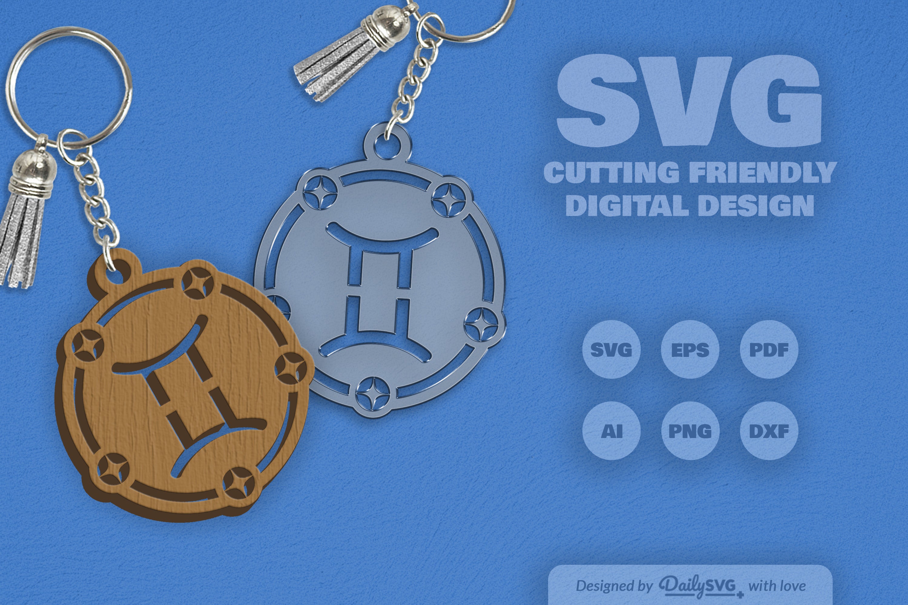 Zodiac Gemini SVG Bundle