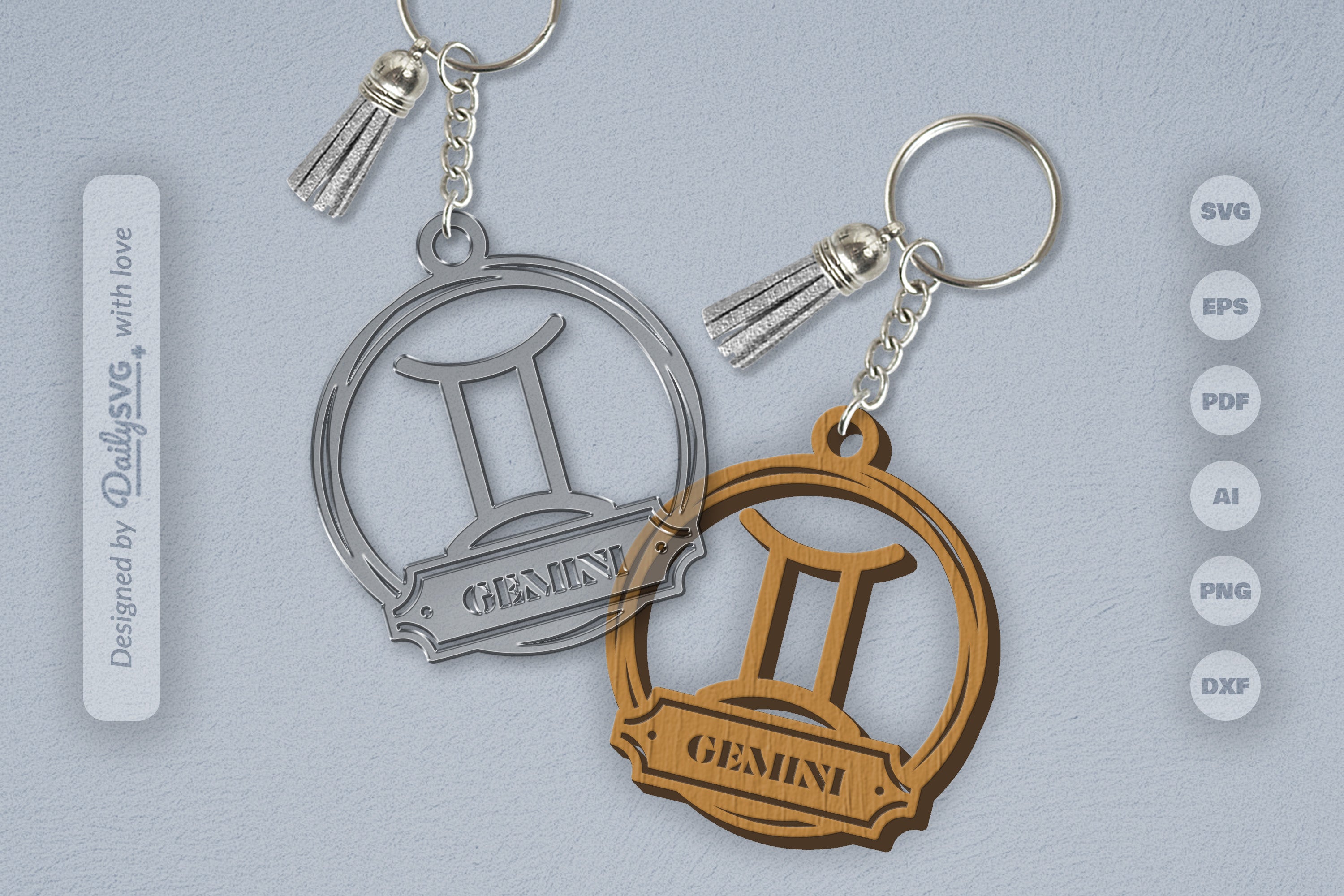 Gemini Zodiac Sign SVG Bundle