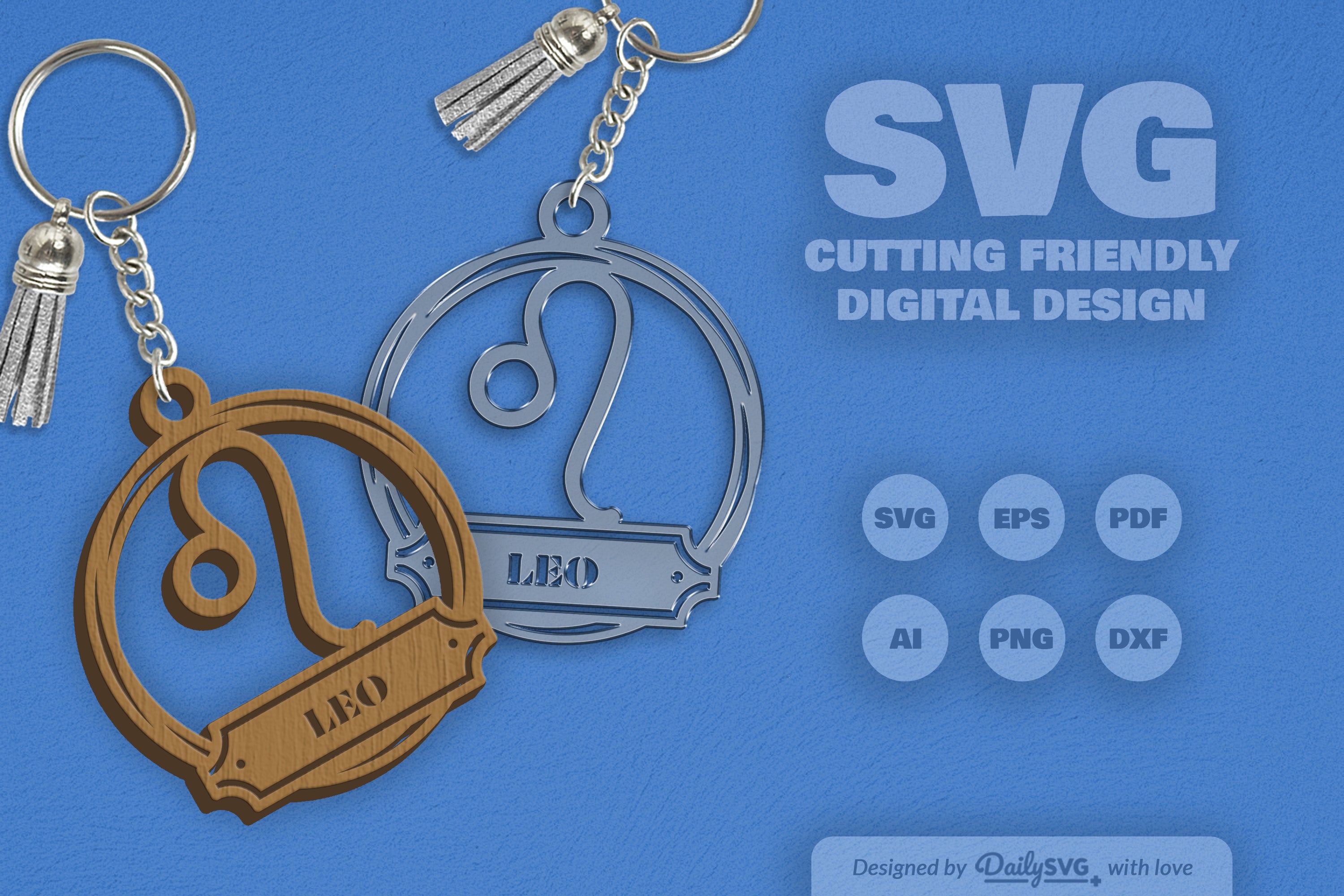 Zodiac Sign Leo SVG Bundle