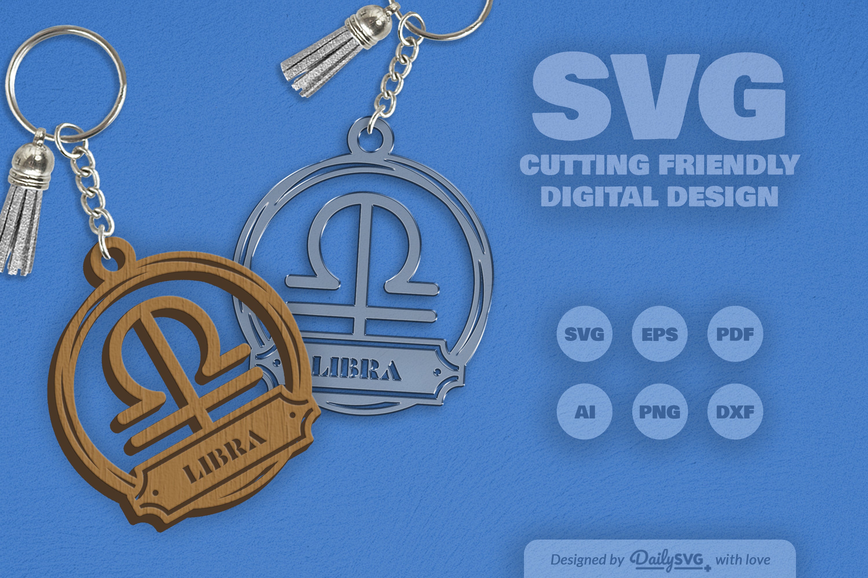 Libra Zodiac Sign SVG Bundle