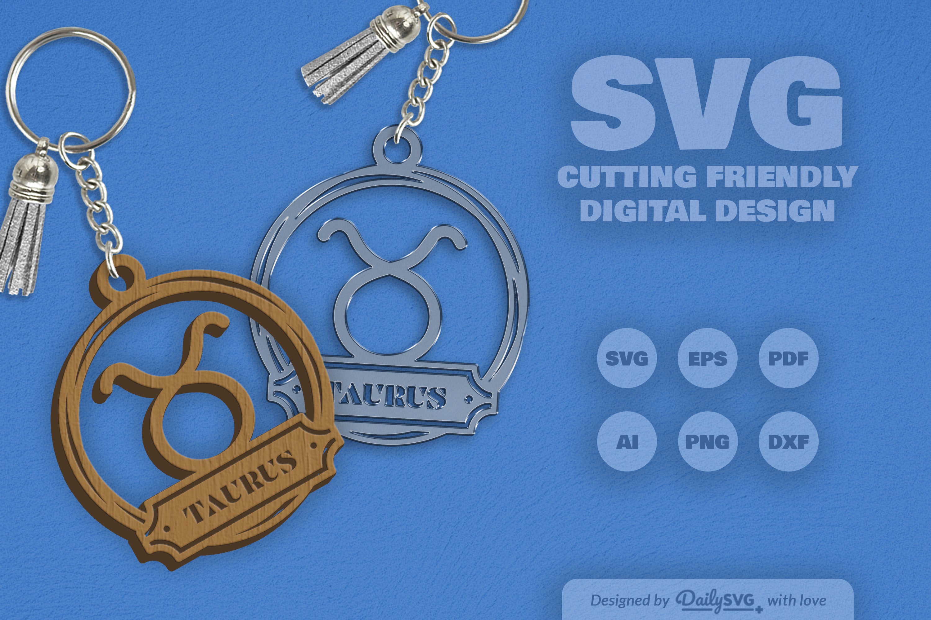 Zodiac Sign Taurus SVG Bundle