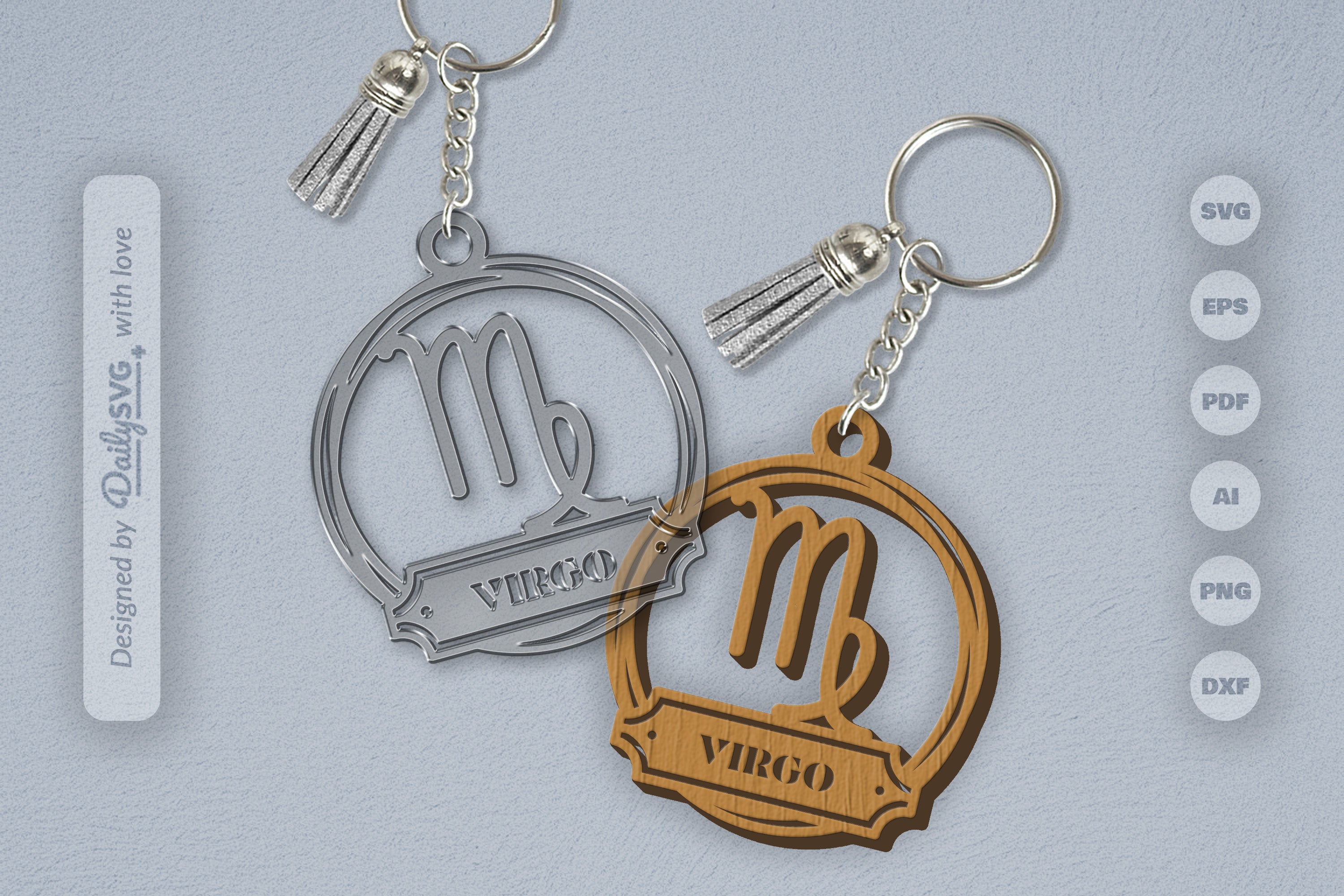 Virgo Zodiac Sign SVG Bundle