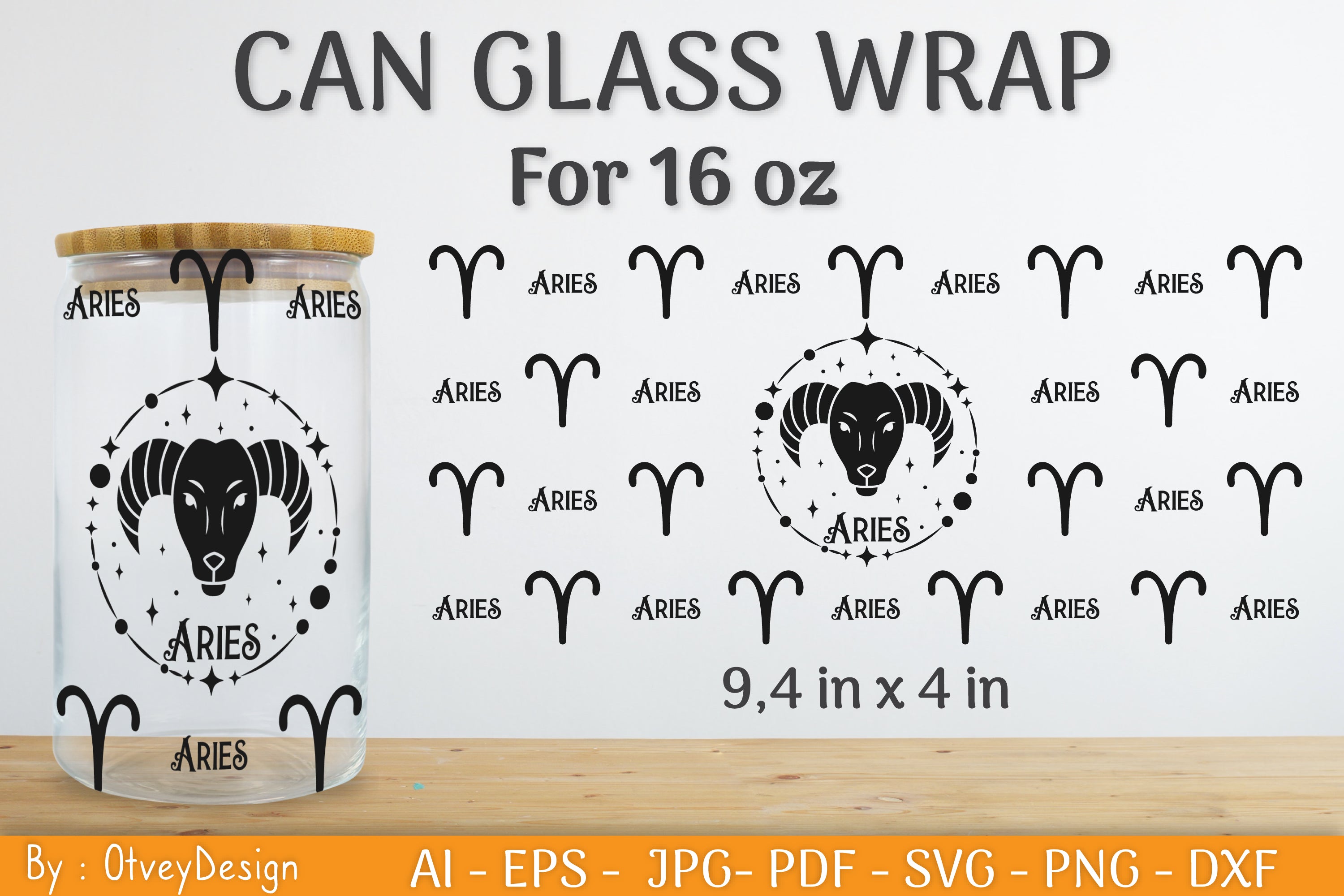 Zodiac Beer Can Glass 16 OZ SVG Bundle