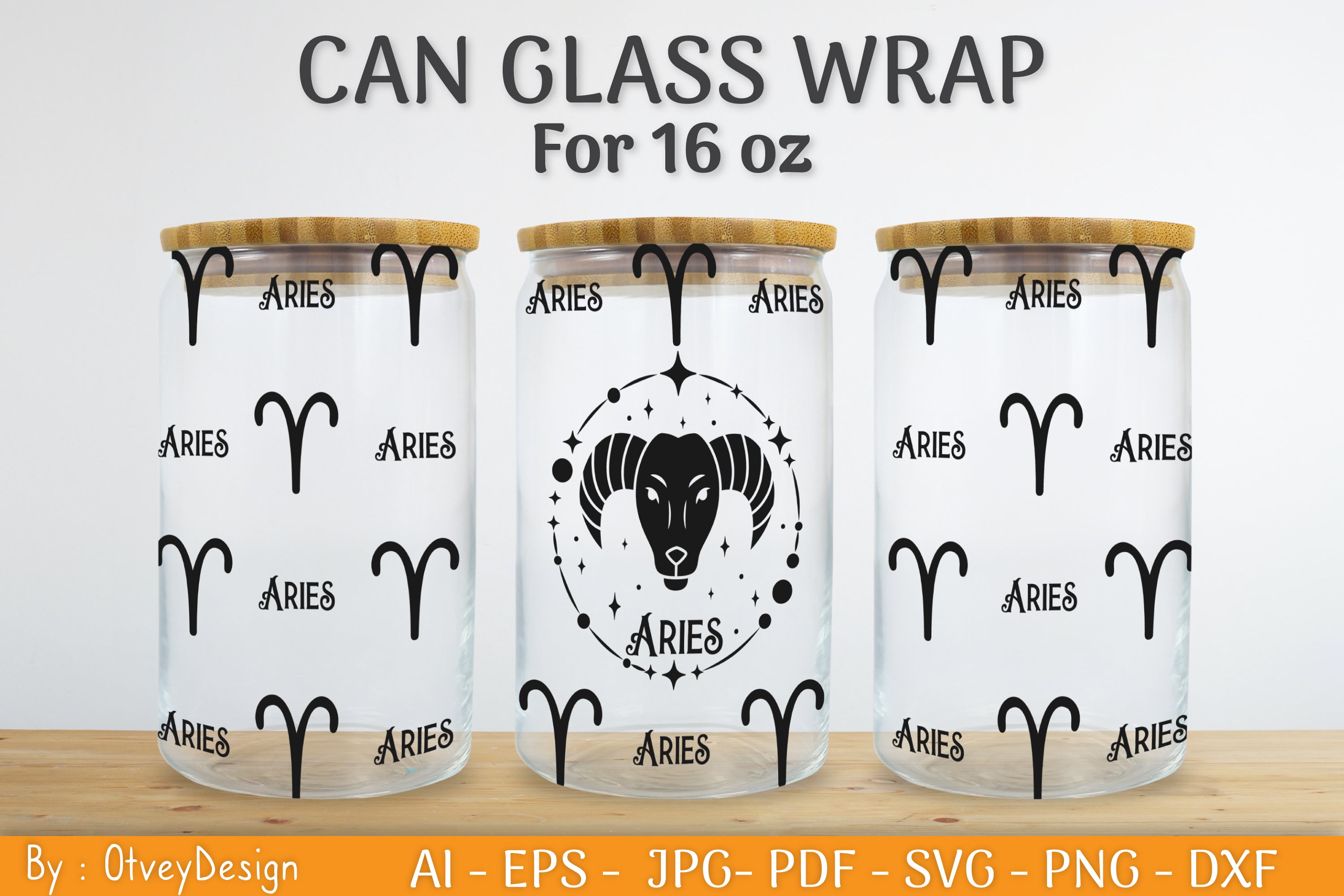 Zodiac Beer Can Glass 16 OZ SVG Bundle