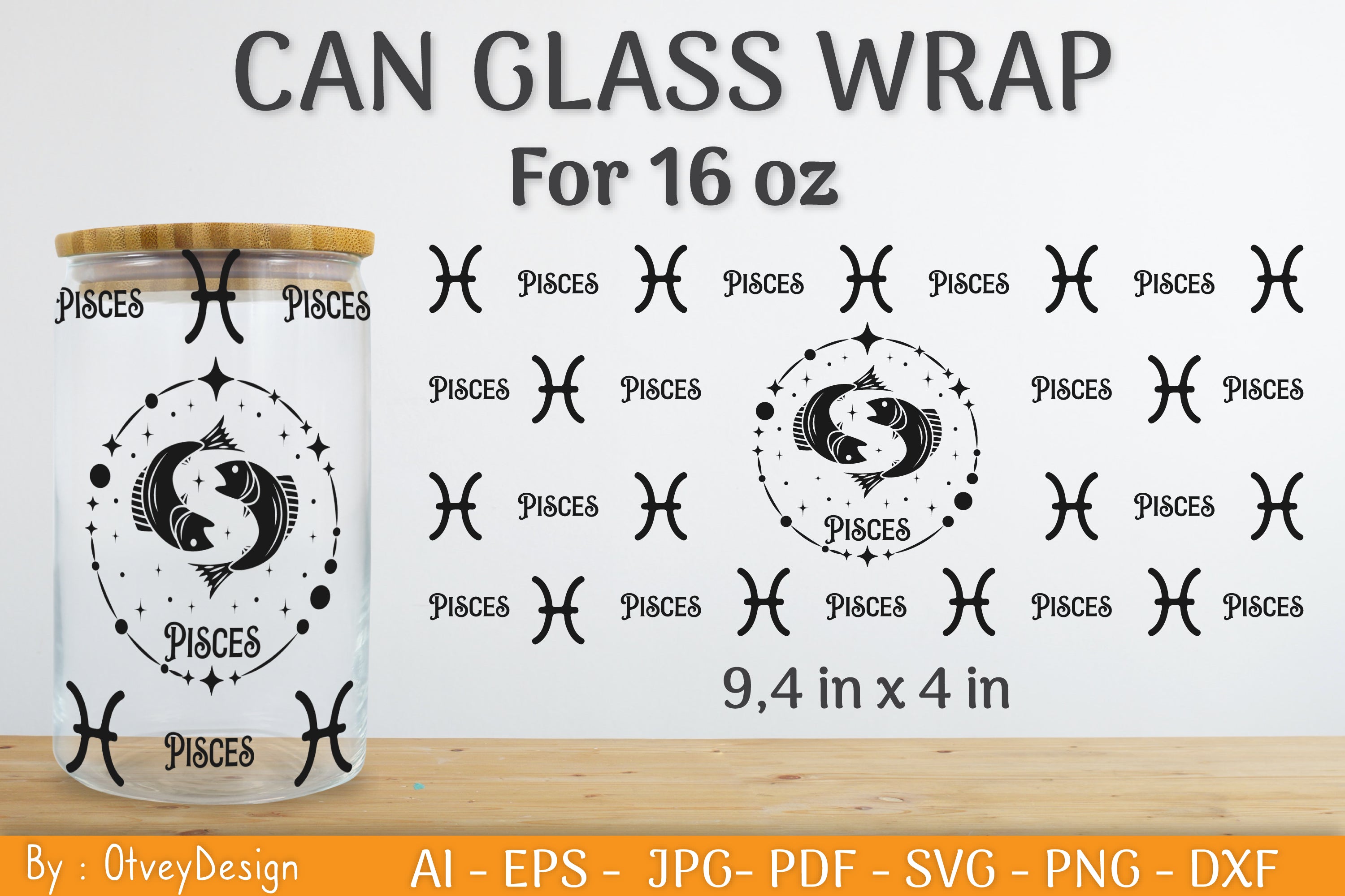 Zodiag Beer Can Glass SVG Bundle