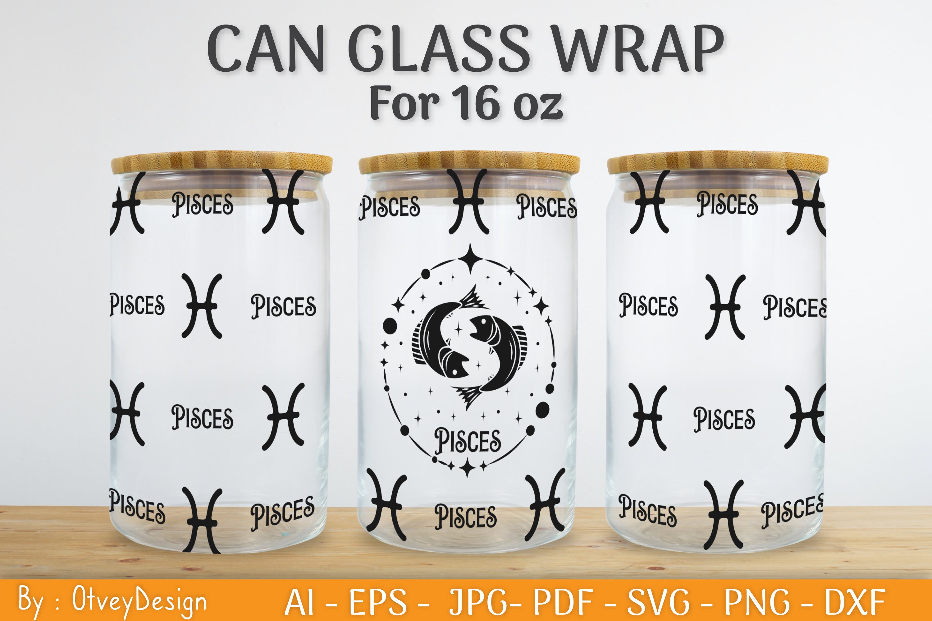 Zodiag Beer Can Glass SVG Bundle