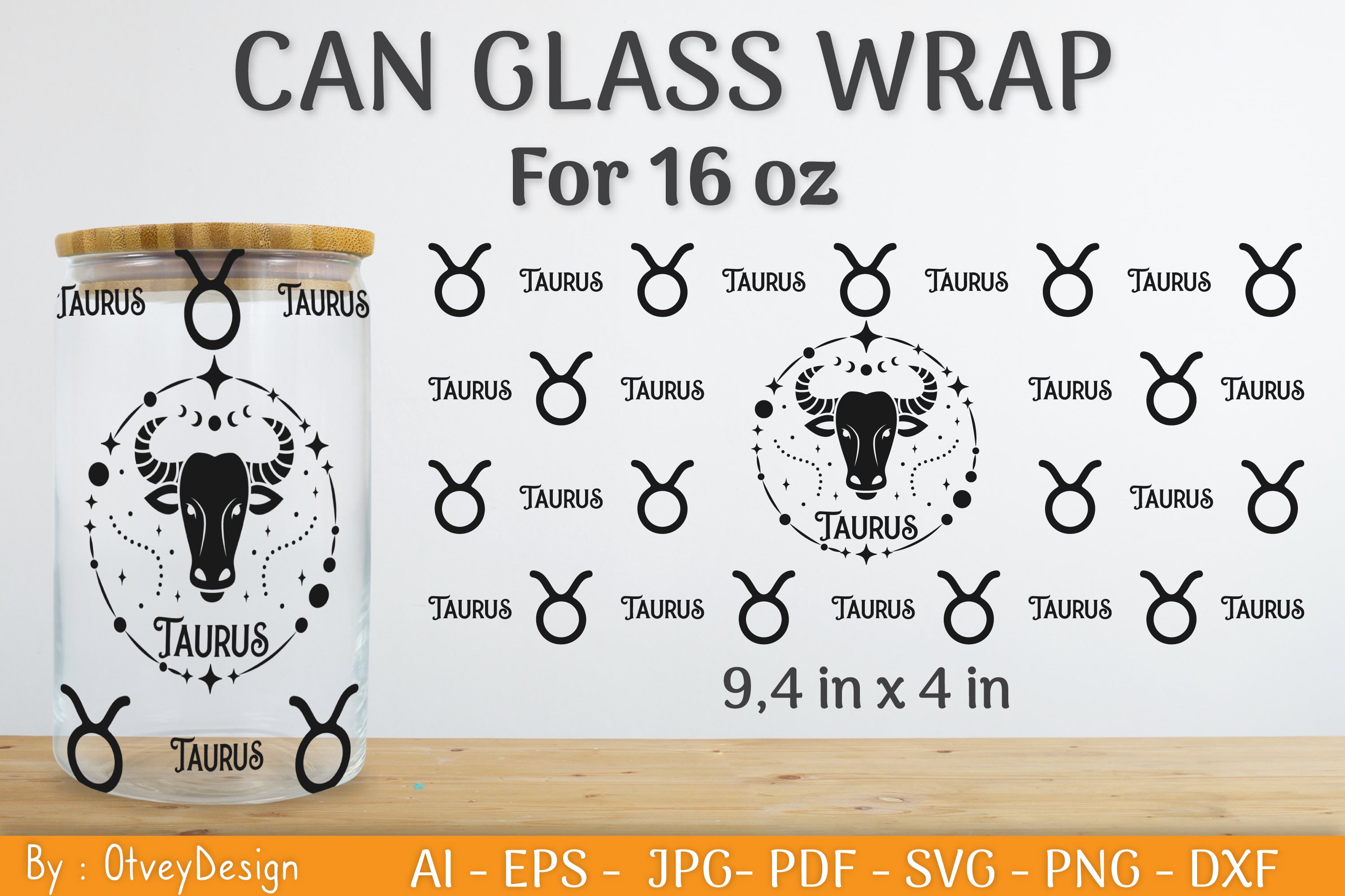 Zodiac Beer Can Glass 16 OZ SVG Bundle