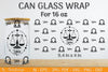 Zodiac Beer Can Glass 16 OZ SVG Bundle