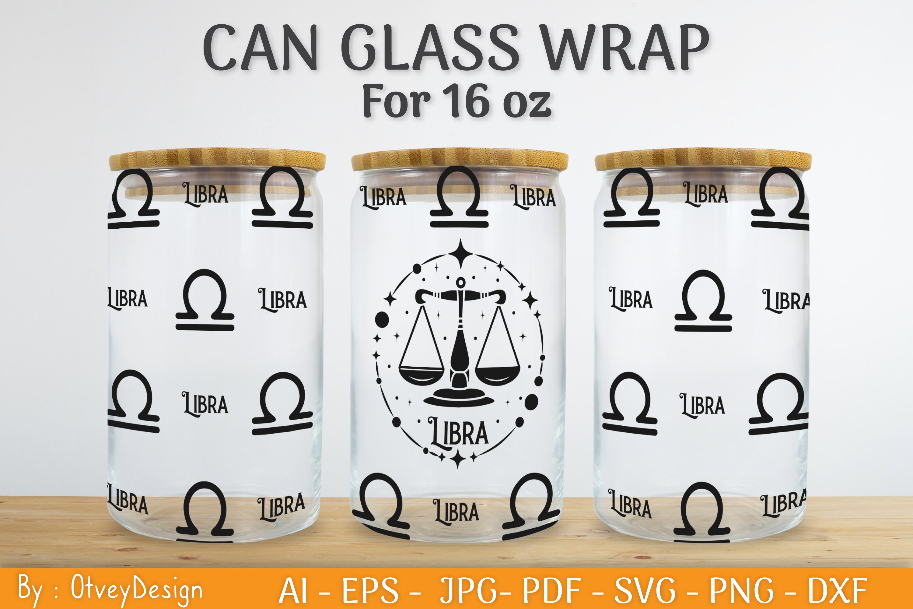 Zodiac Beer Can Glass 16 OZ SVG Bundle