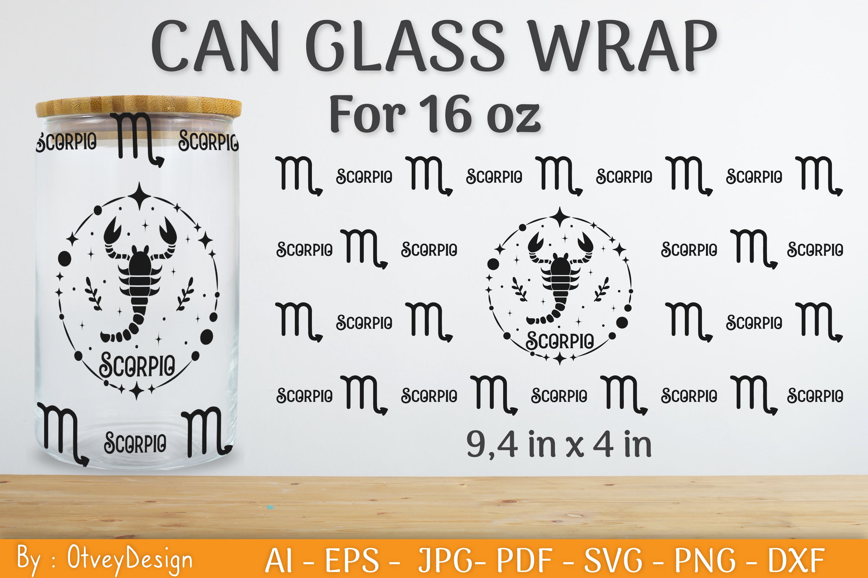 Zodiac Beer Can Glass 16 OZ SVG Bundle