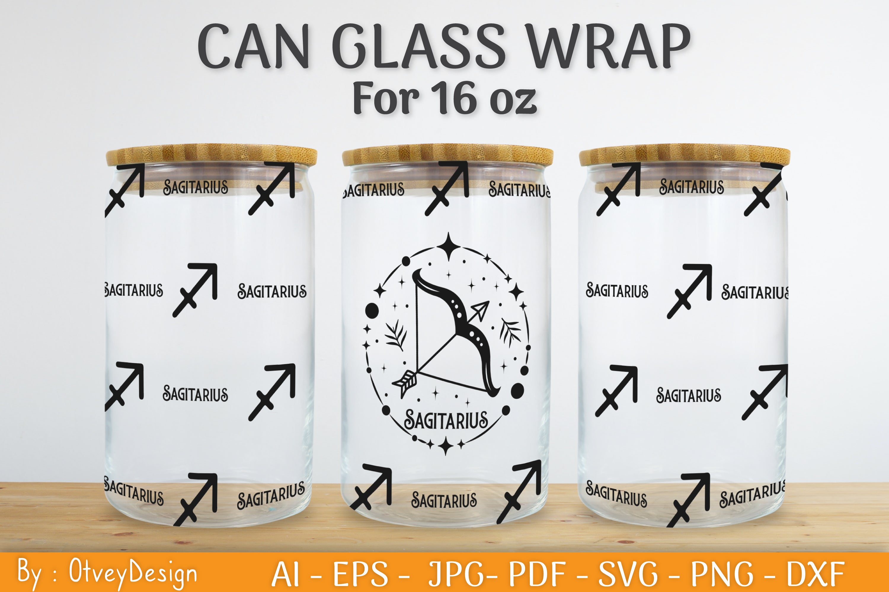 Zodiac Beer Can Glass 16 OZ SVG Bundle