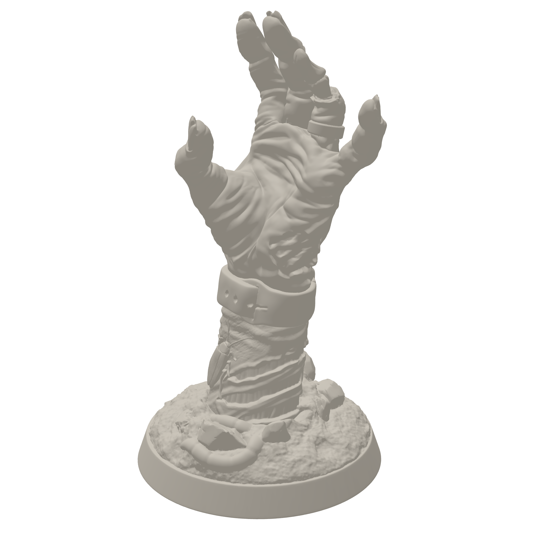 Zombie Hand 3D Print STL File