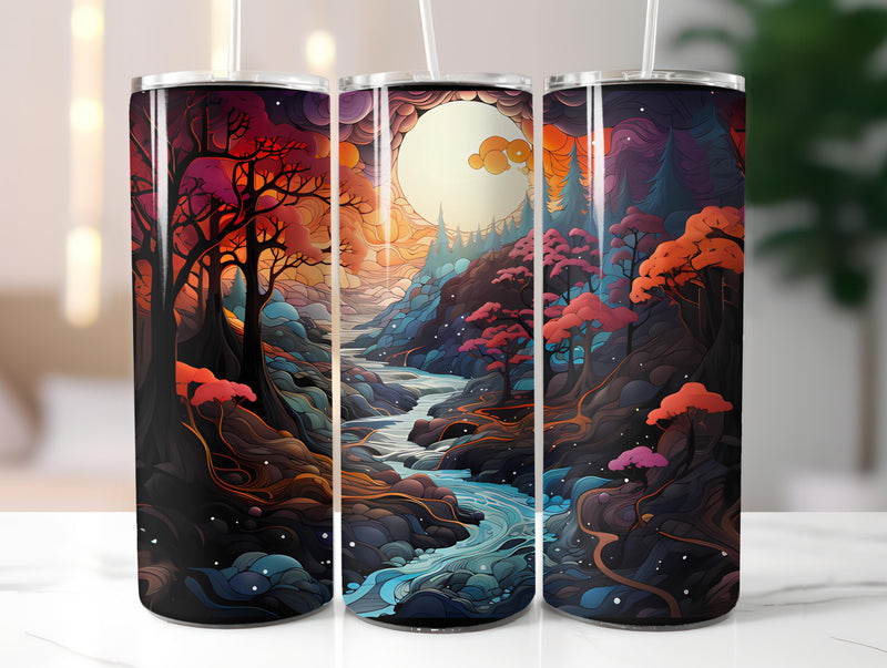 Adventure Travel 3 Tumbler Wrap - CraftNest