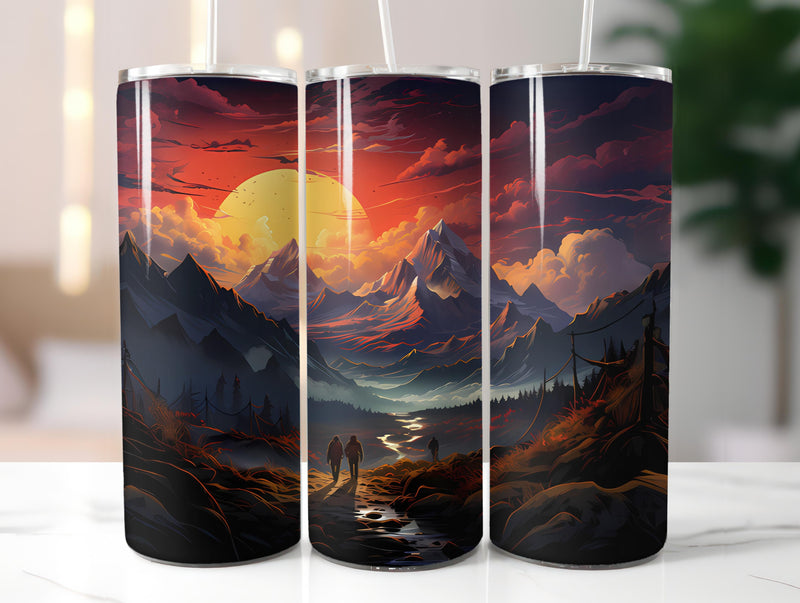 Adventure Travel 1 Tumbler Wrap - CraftNest