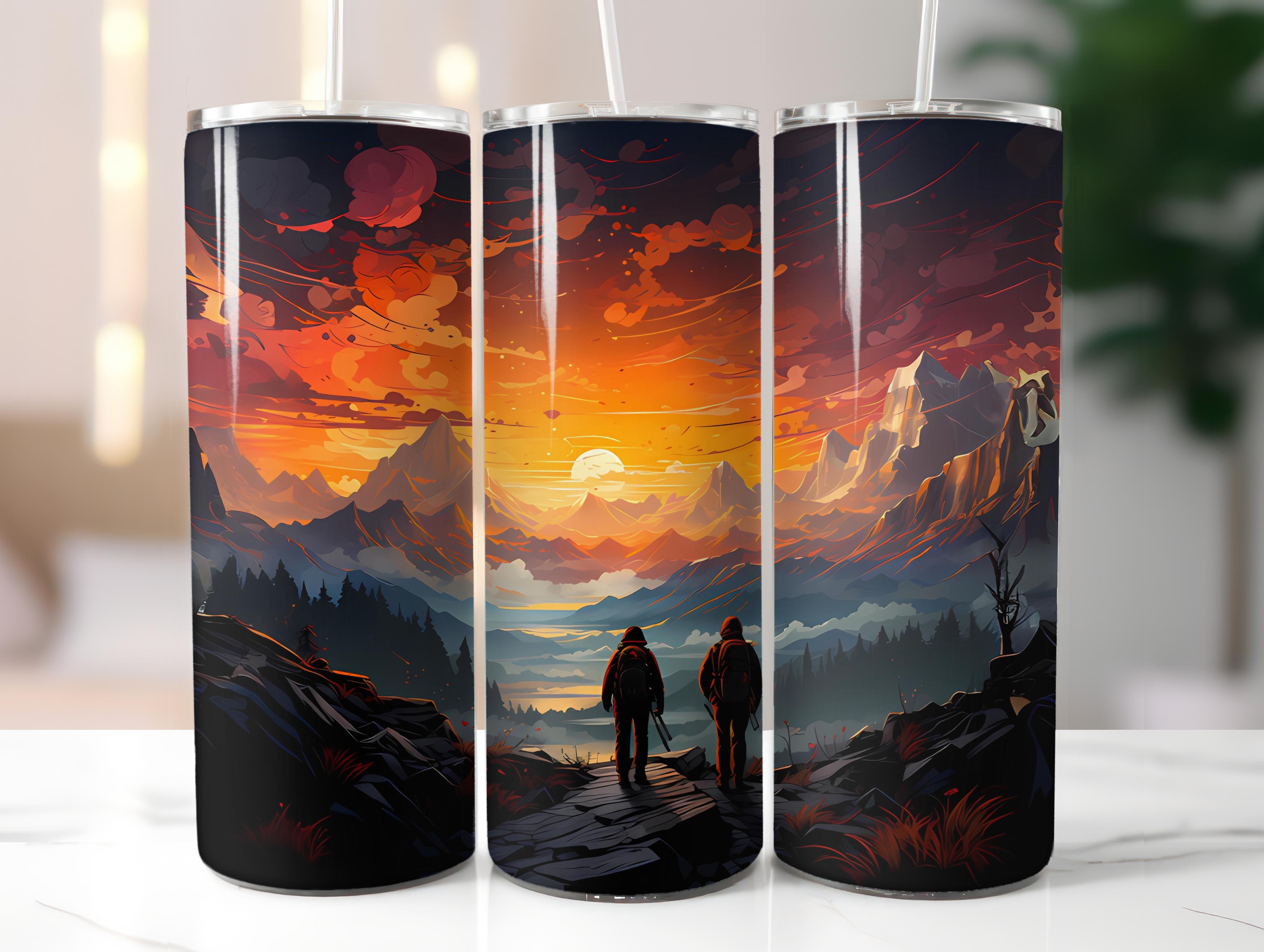 Adventure Travel 3 Tumbler Wrap - CraftNest