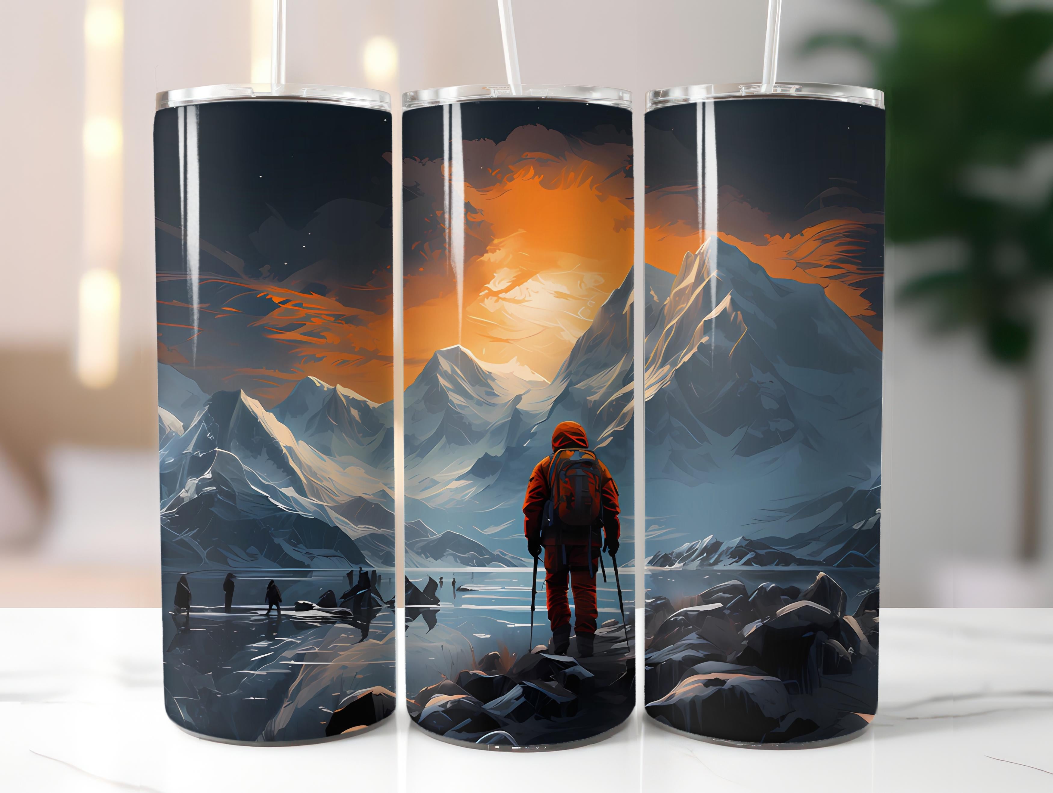 Adventure Travel 2 Tumbler Wrap - CraftNest