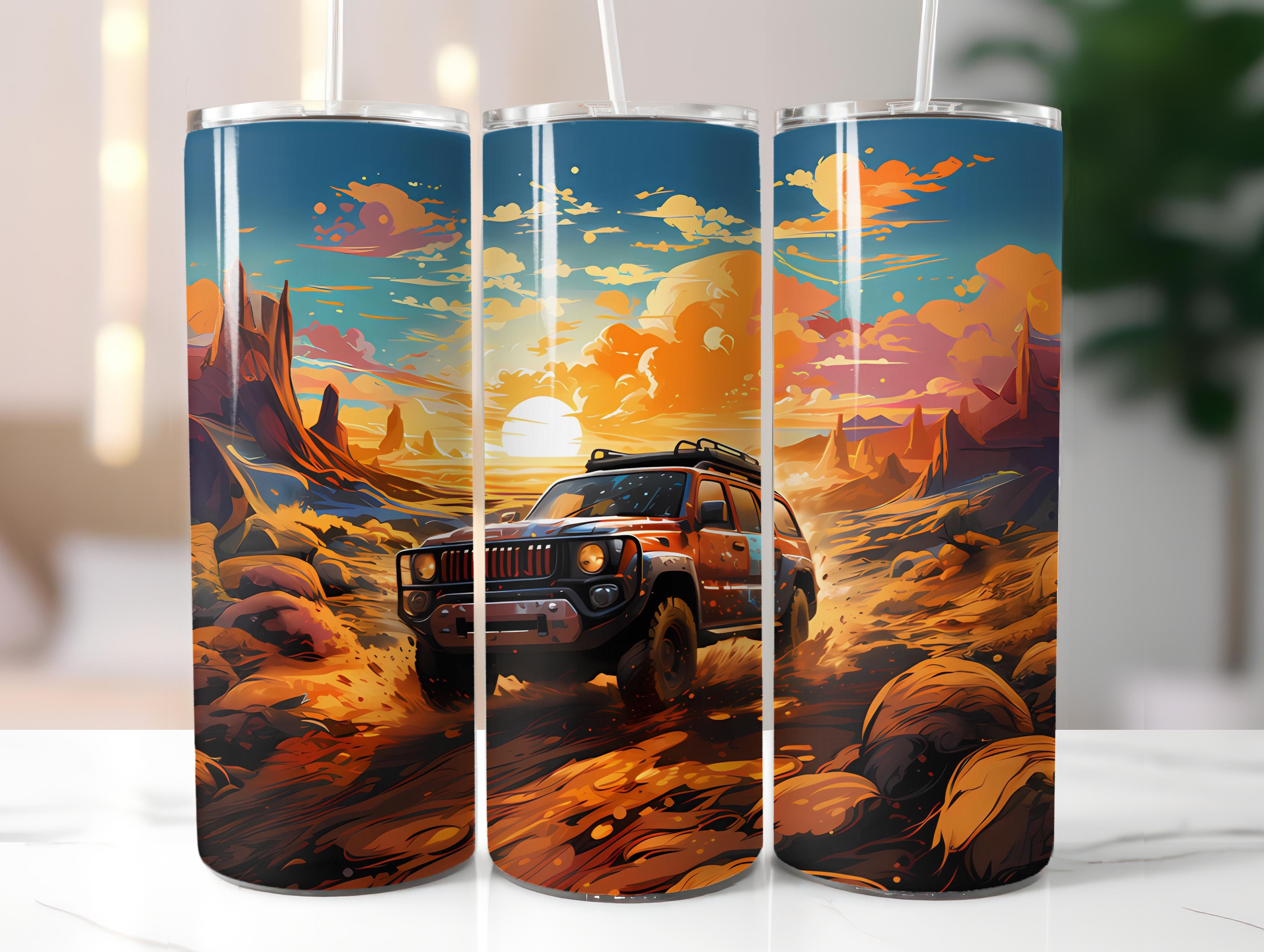 Adventure Travel 3 Tumbler Wrap - CraftNest