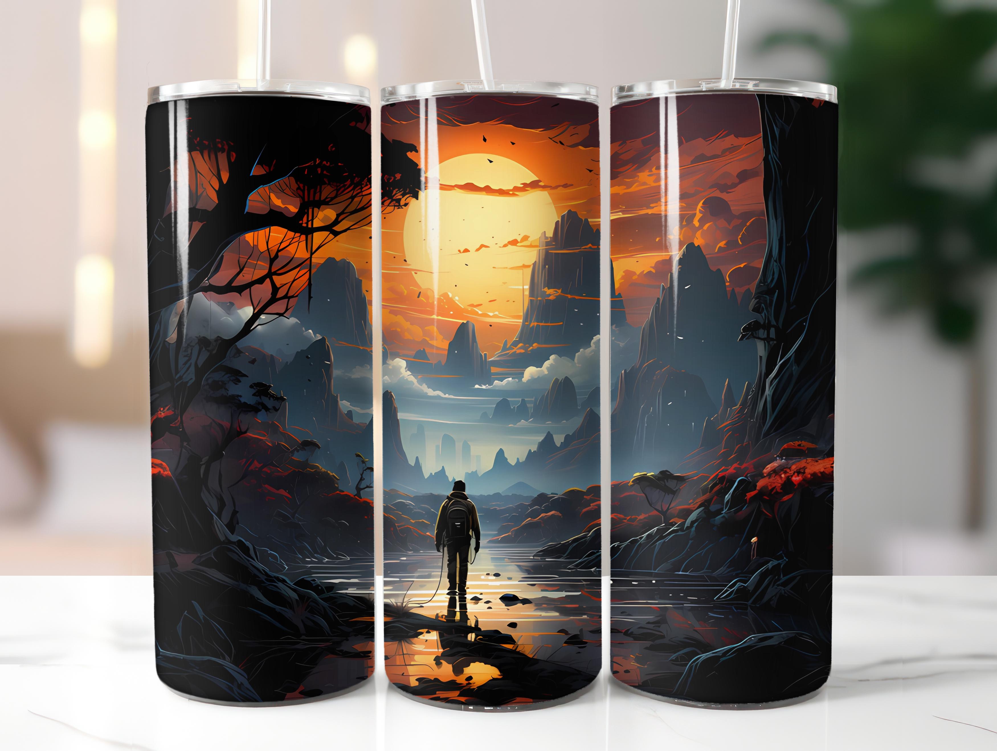 Adventure Travel 1 Tumbler Wrap - CraftNest