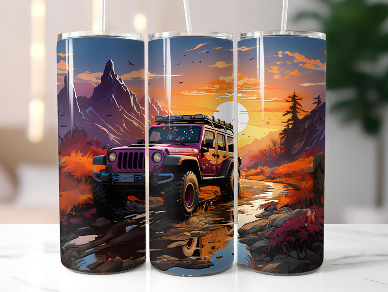 Adventure Travel 2 Tumbler Wrap - CraftNest