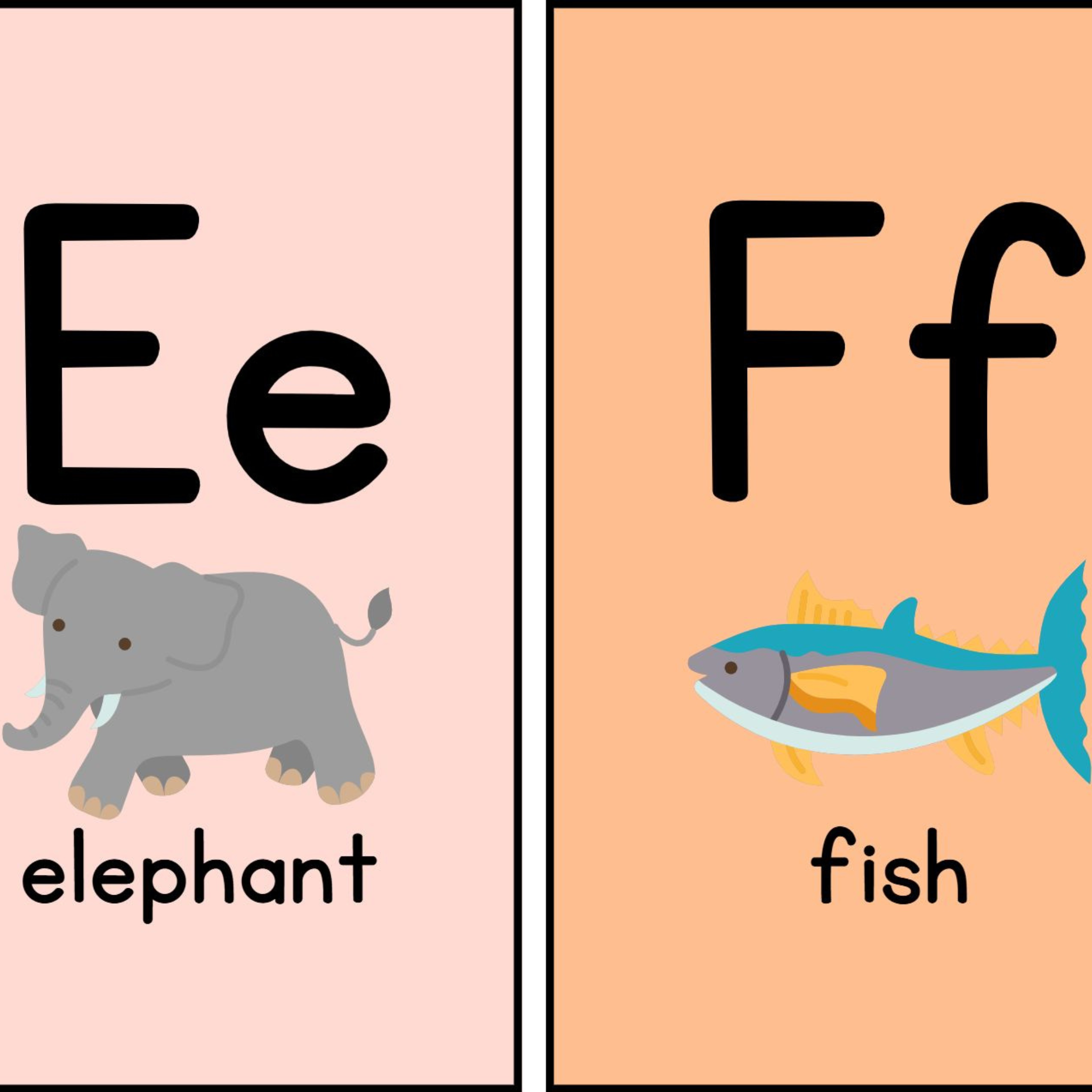Alphabet Flashcards a Z for Kids