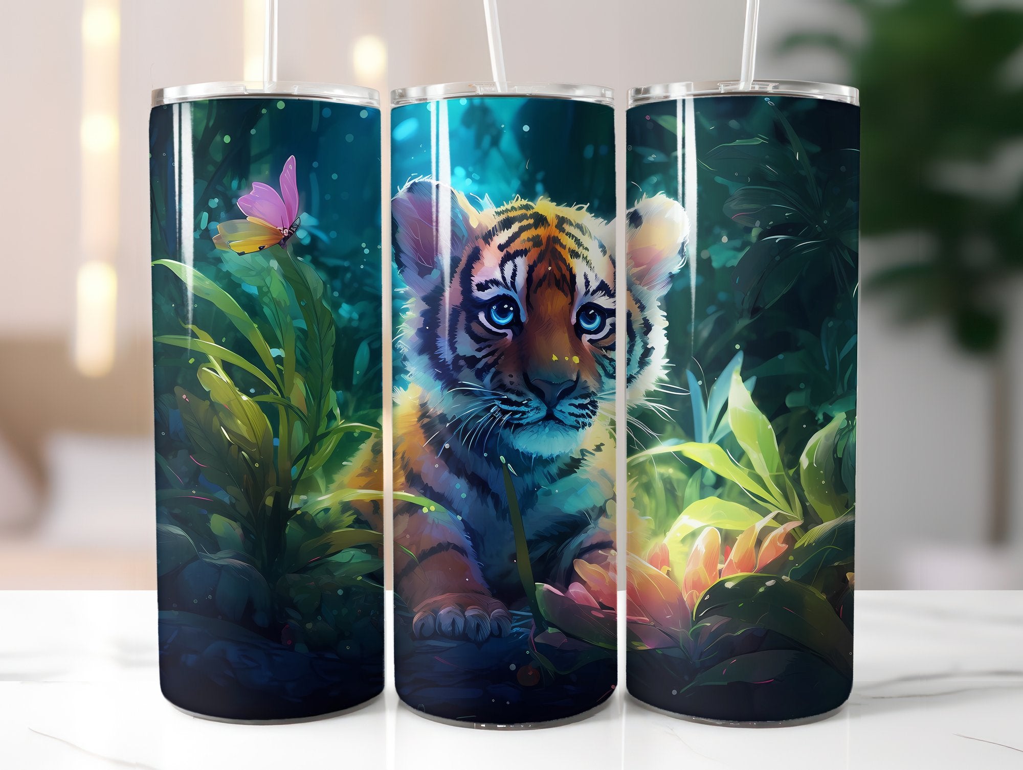 Cute Baby Dinos Tumbler Wrap - CraftNest