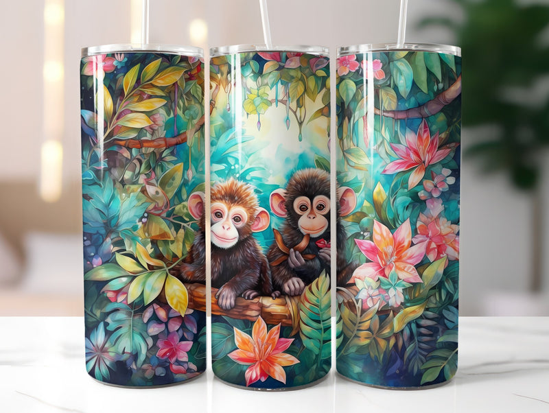 Cute Baby Dinos Tumbler Wrap - CraftNest