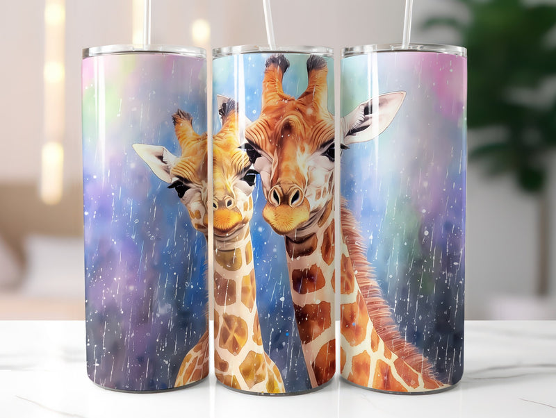 Baby Giraffes Tumbler Wrap - CraftNest