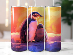 Baby Pinguins Tumbler Wrap - CraftNest