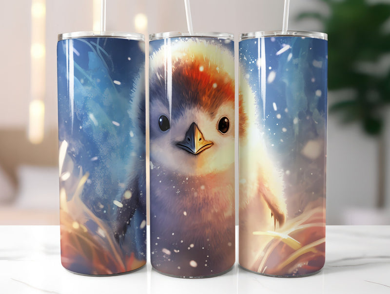 Baby Pinguins Tumbler Wrap - CraftNest