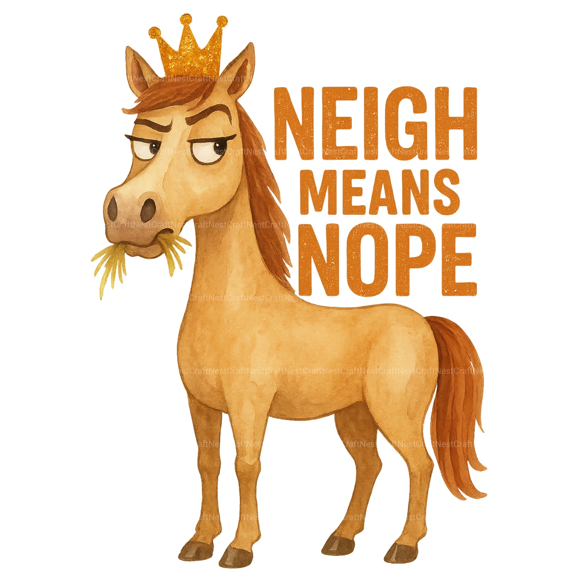 Funny Horse Quotes Clipart Bundle - CraftNest - Digital Crafting and Art