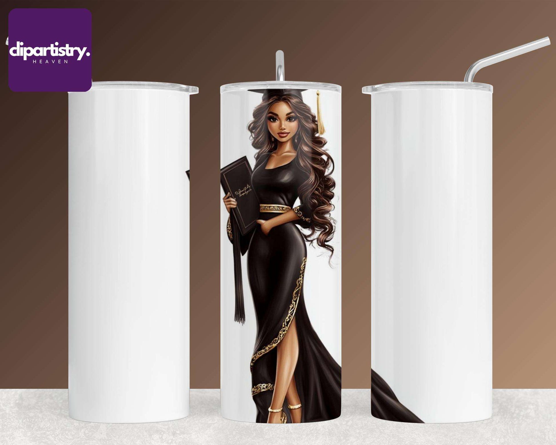 Female Graduate Students Clipart - CraftNest - Digital Crafting and Art