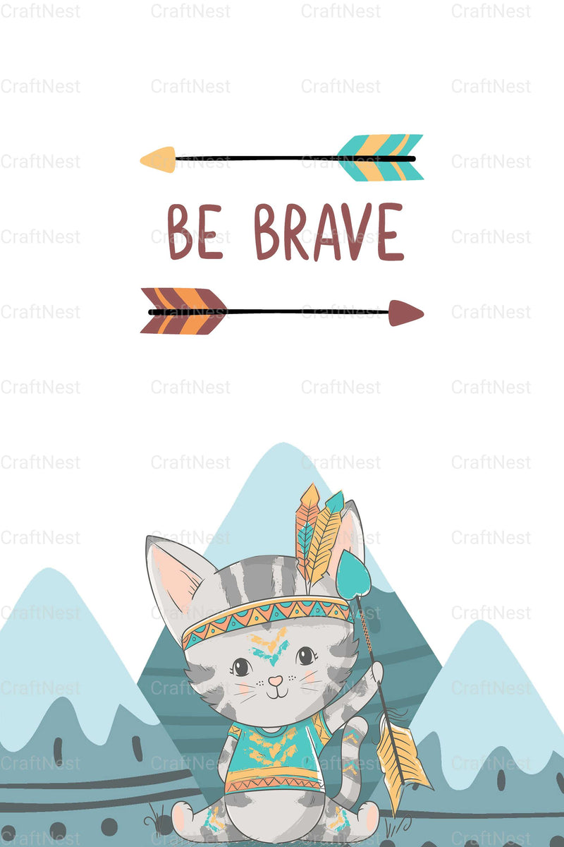 Boho Nursery Printable Wall Art - CraftNest - Digital Crafting and Art