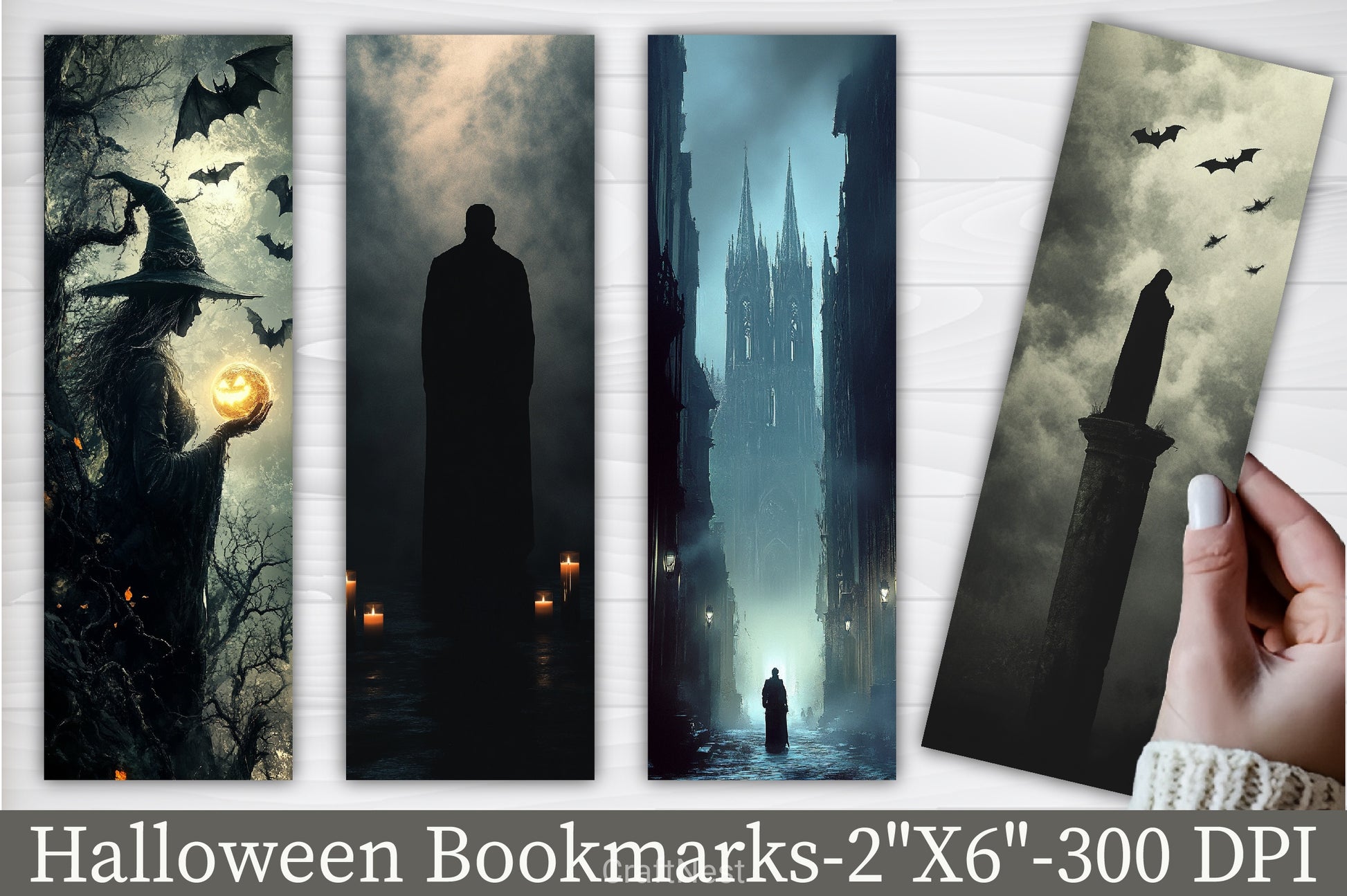 Witch Bookmark Junk Journal - CraftNest - Digital Crafting and Art