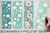 Flower Pattern Bookmark Journal