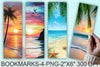 Cute Beach Bookmarks Journal