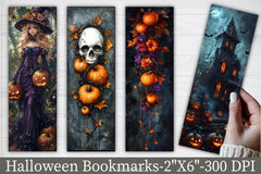 Spooky Halloween Bookmarks Journal - CraftNest - Digital Crafting and Art