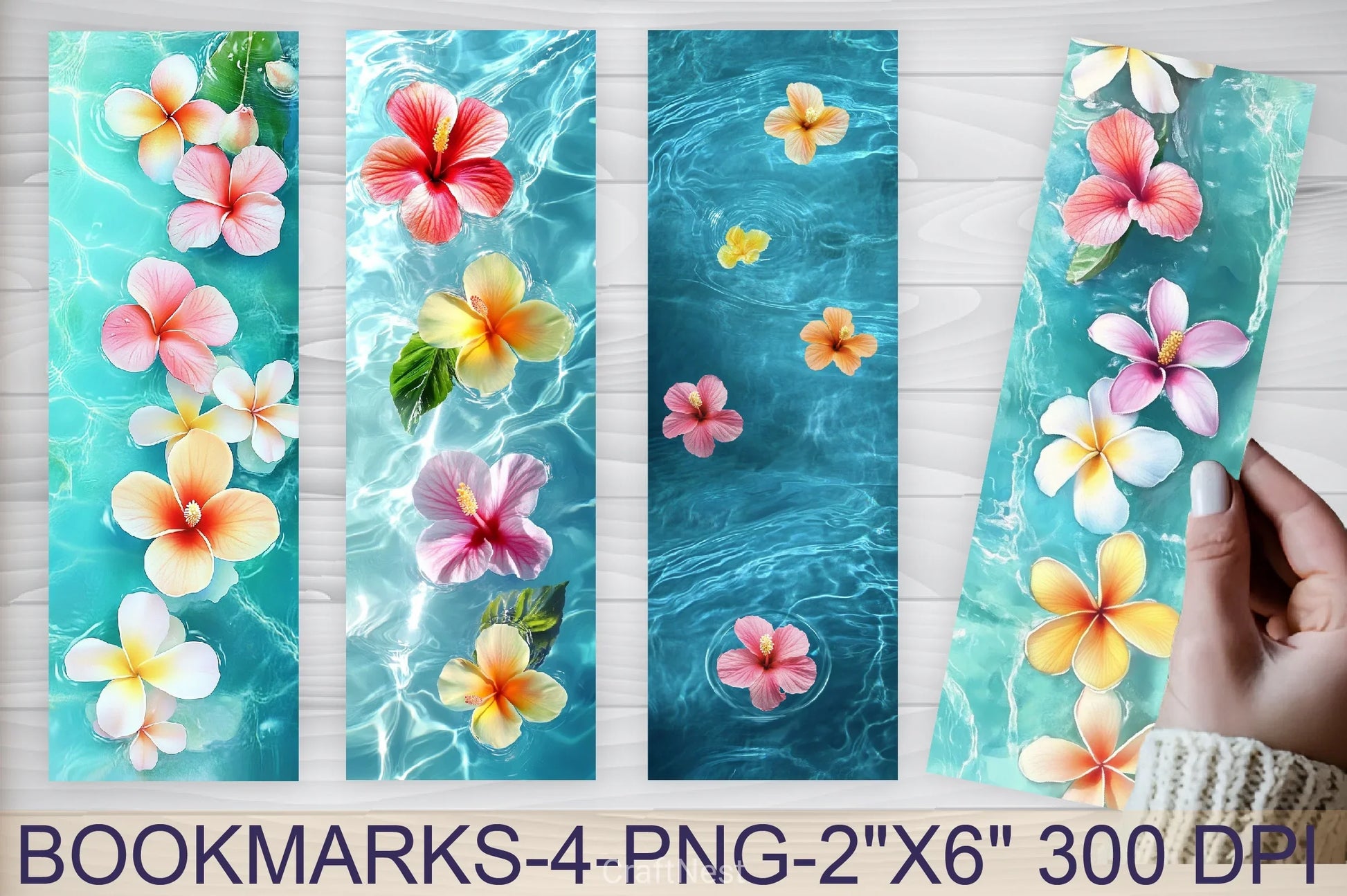 Summer Vibes Collage Bookmark Journal