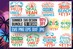 Summer SVG Bundle 7 - CraftNest - Digital Crafting and Art