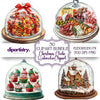 Christmas Cloche Clipart