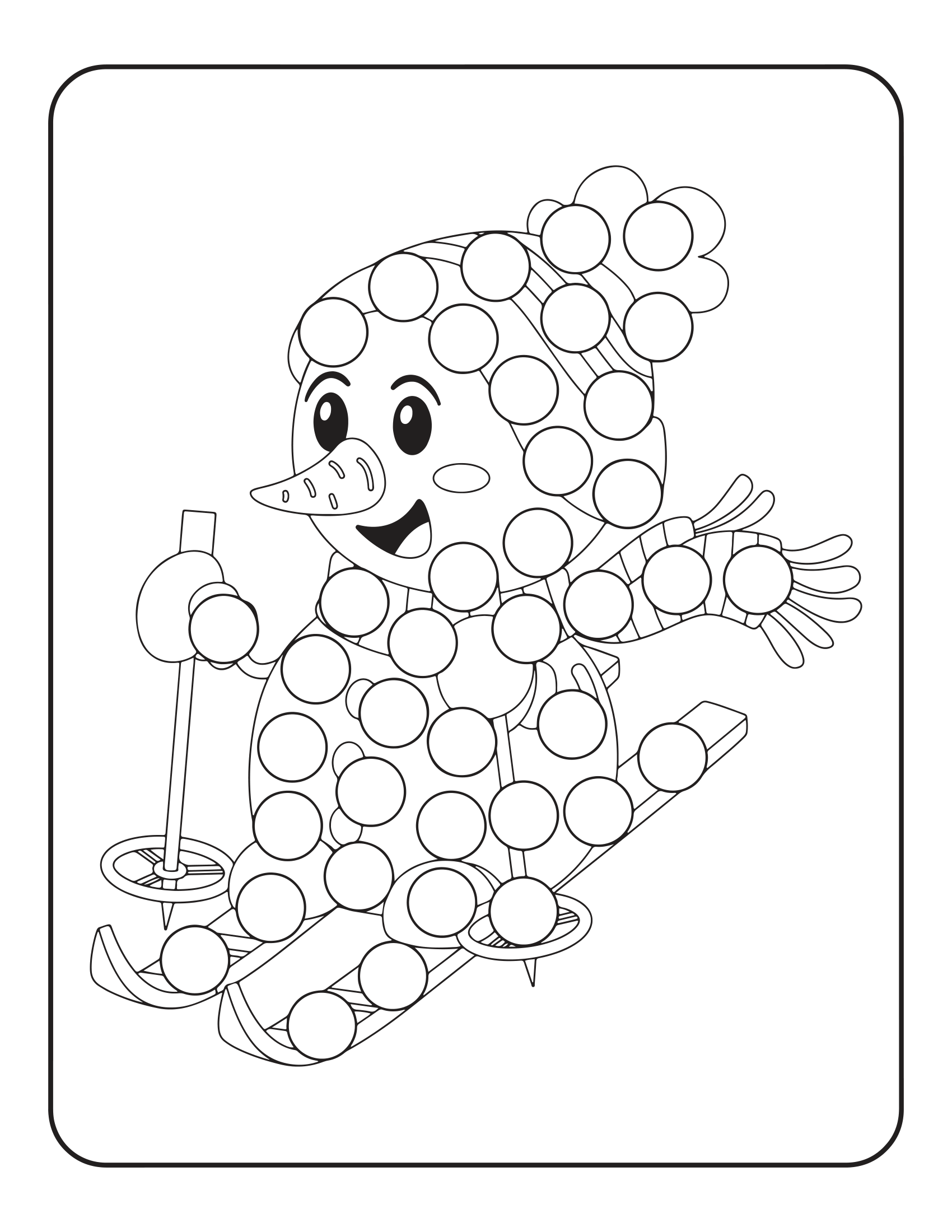 Kids Christmas Dot Marker Coloring Book 2