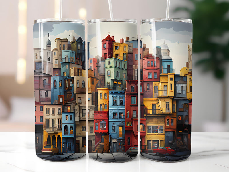 City Travel 1 Tumbler Wrap - CraftNest