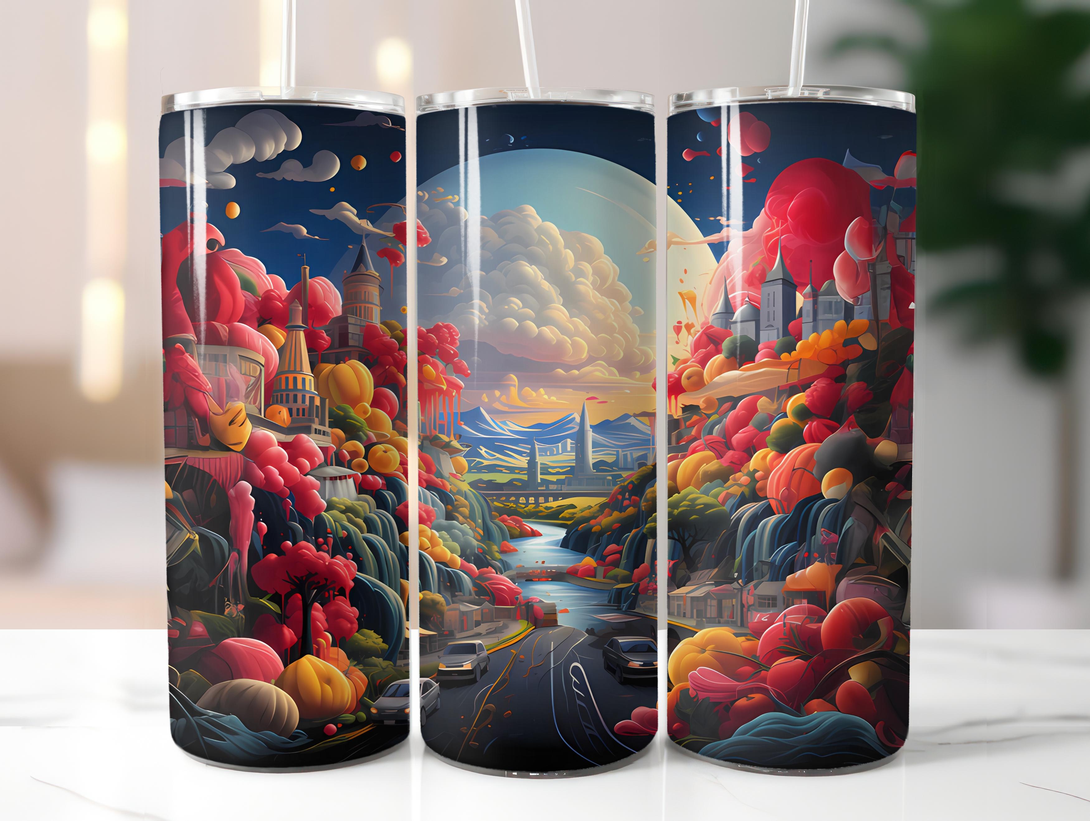 City Travel 3 Tumbler Wrap - CraftNest