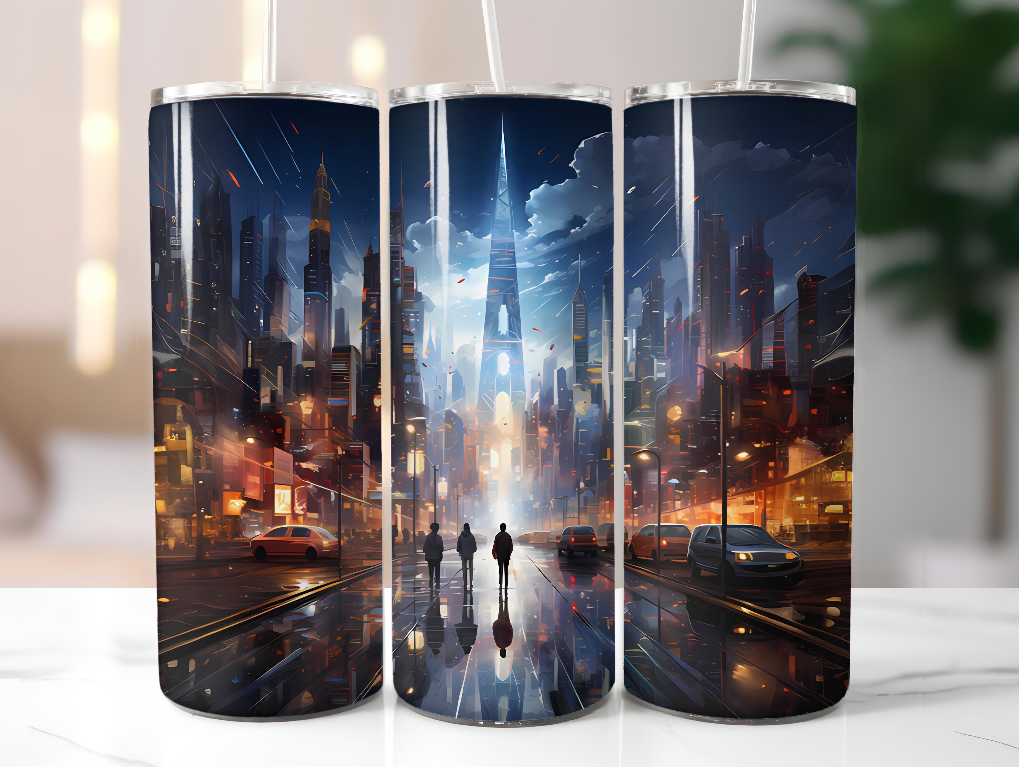 City Travel 2 Tumbler Wrap - CraftNest